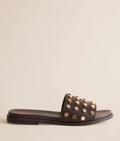 Mia Rosai Sandal Chocolate Clearance