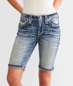 Rock Revival Rosalie Mid-Rise Bermuda Stretch Short Rosalie MU205 Online
