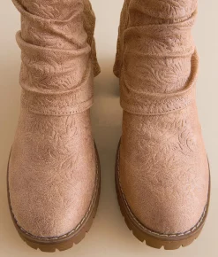 Shoes | Very G Roseanne Slouchy Ankle Boot Beige