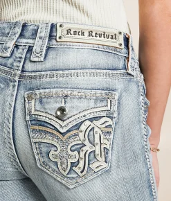 Rock Revival Rosebay Mid-Rise Boot Stretch Jean Rosebay MVB202 Online