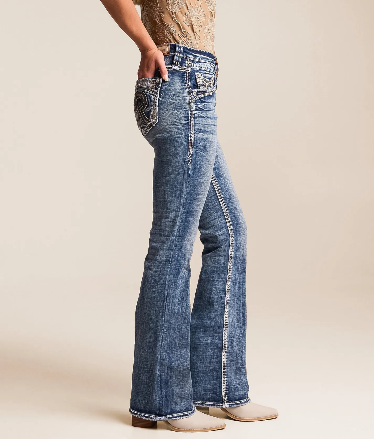 Rock Revival Roseia Universal Boot Stretch Jean Roseia NB201 Online