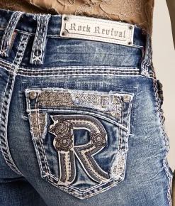 Rock Revival Roseia Universal Boot Stretch Jean Roseia NB201 Online