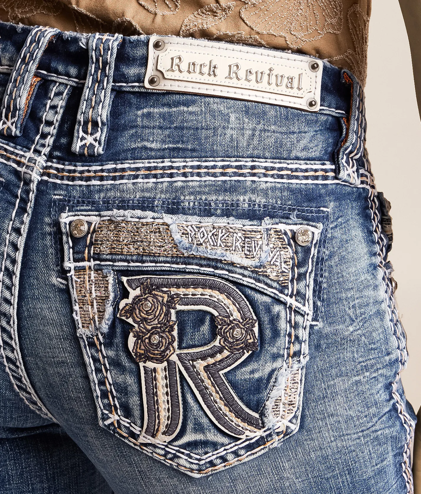 Rock Revival Roseia Universal Boot Stretch Jean Roseia NB201 Online