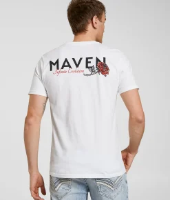 Maven Co-op Rose Parade T-Shirt White Sale
