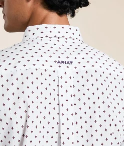 Ariat Ross Classic Shirt White Hot