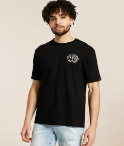 Graphic T-Shirts | Sullen Roulette T-Shirt Black