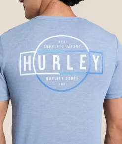 Hurley Round T-Shirt Lilac Ice Online