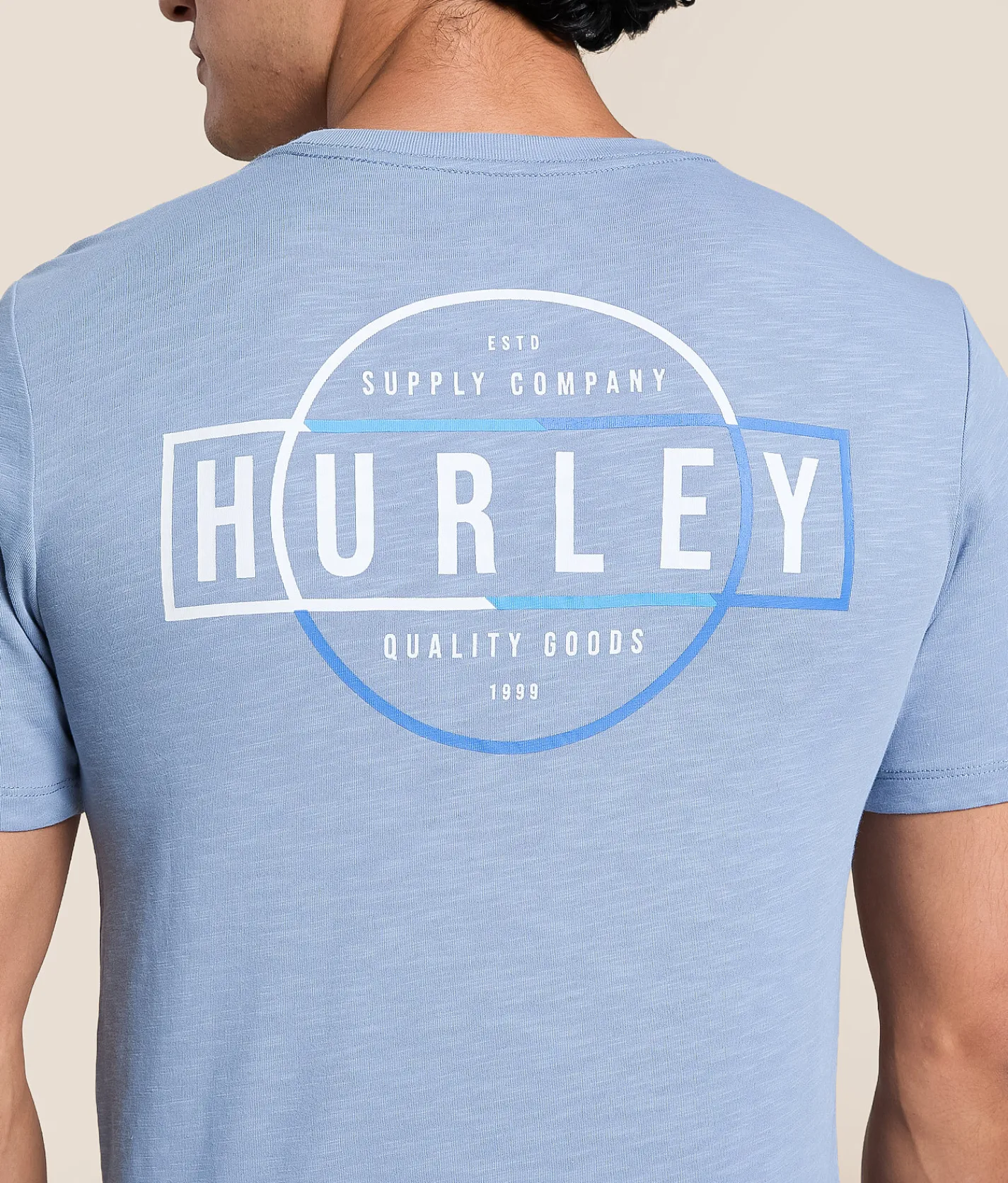 Hurley Round T-Shirt Lilac Ice Online
