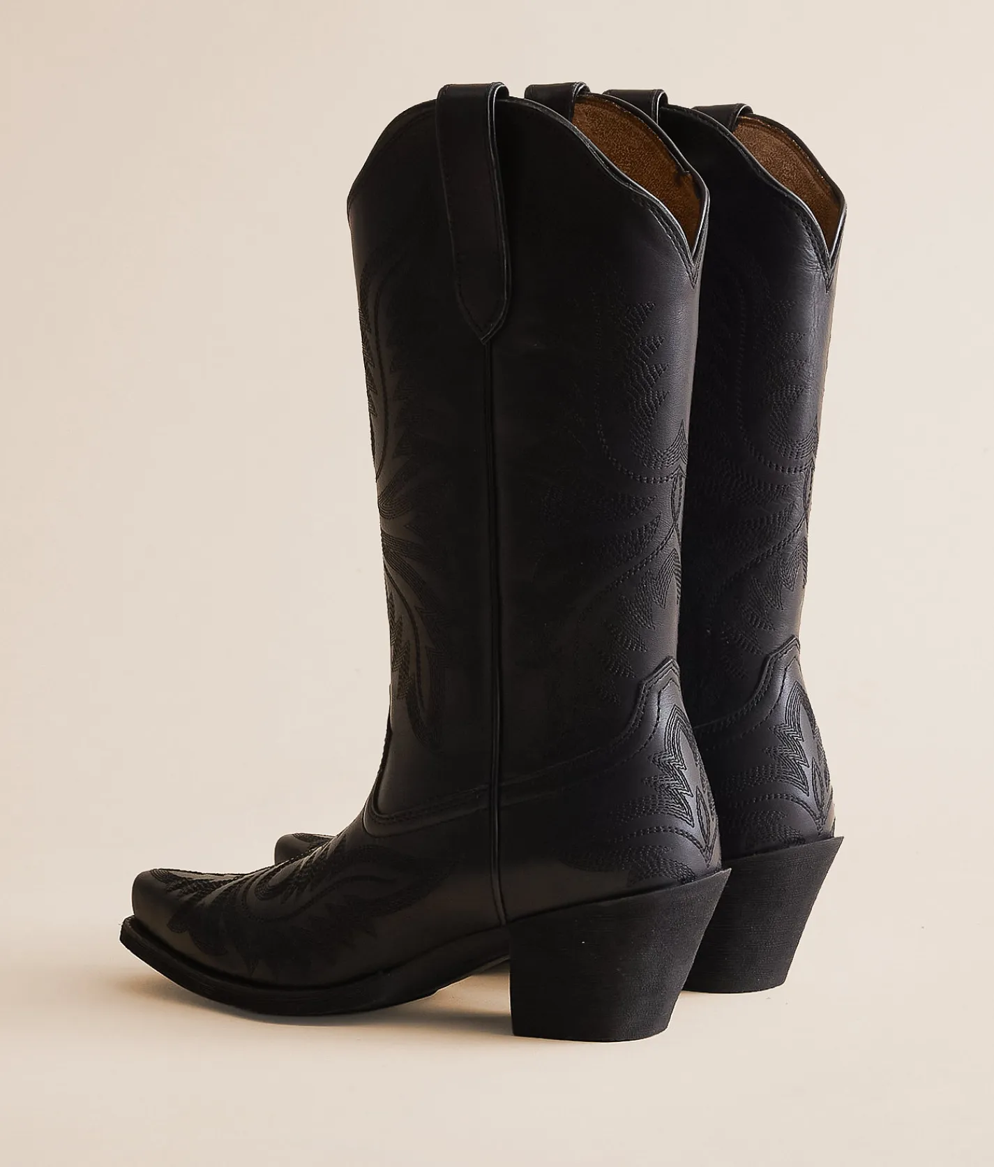 Ariat Round Up Collins Western Boot Supple Black Clearance