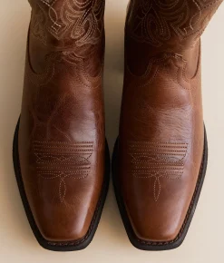 Shoes | Ariat Round Up Leather Western Boot Ready Russet