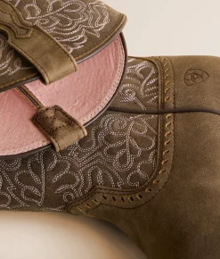 Ariat Round Up Remuda Leather Western Boot Brown Bomber Online