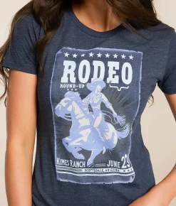 Kimes Ranch Round Up T-Shirt Midnight Navy Hot