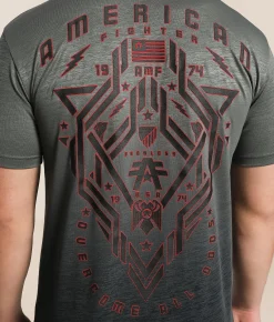 American Fighter Rowland T-Shirt Mulled Basil Kambaba Sale