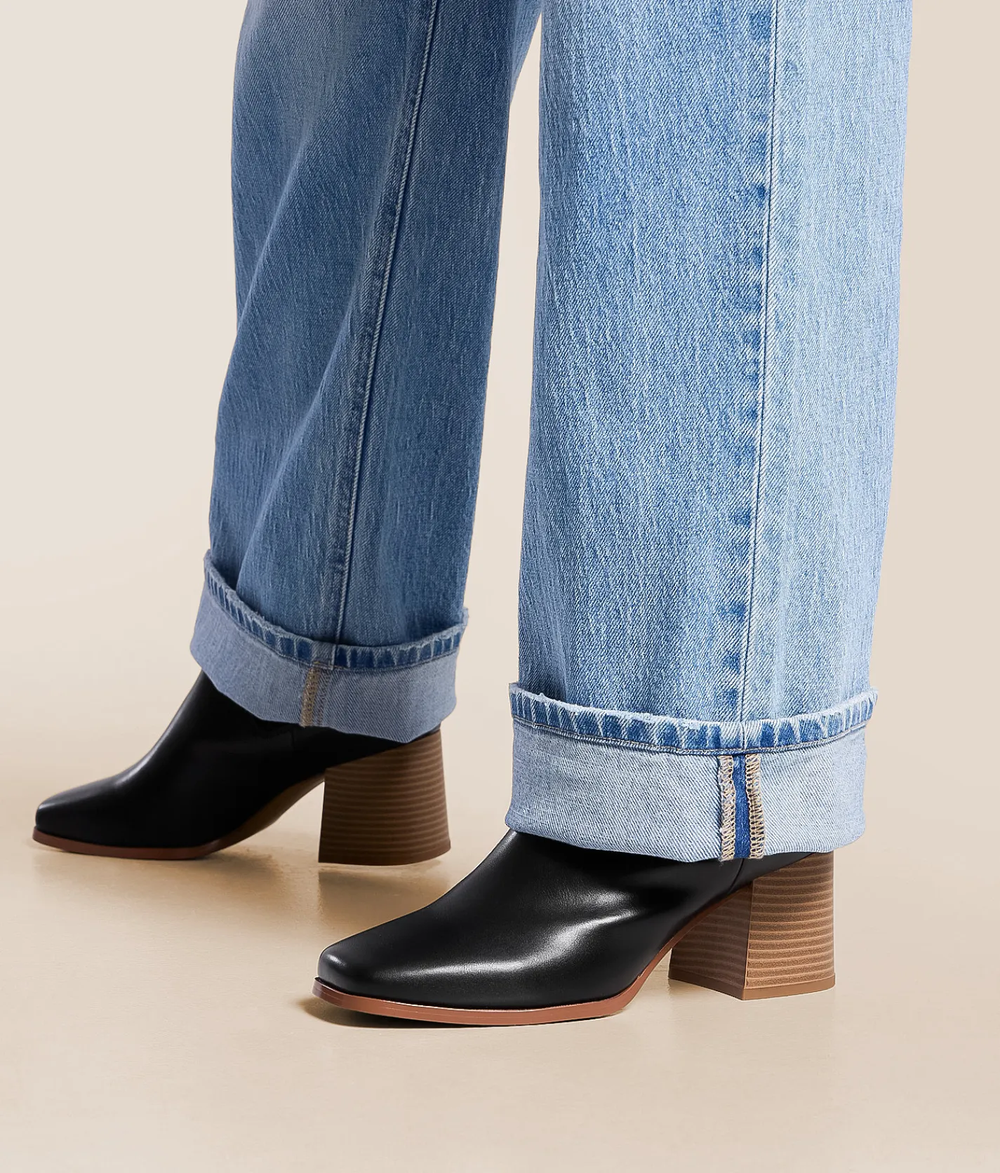 Mia Roxanna Heeled Ankle Boot Black Discount