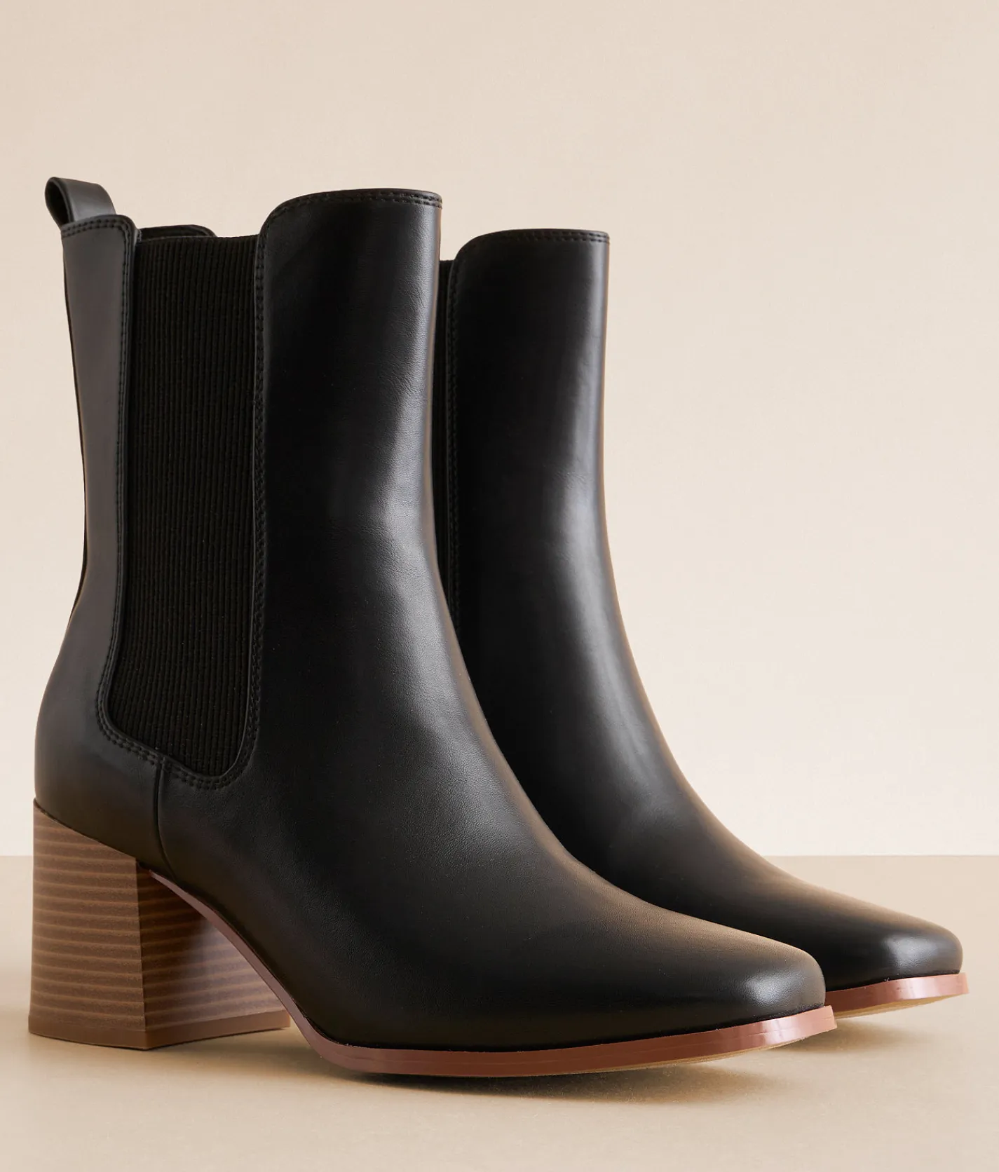 Mia Roxanna Heeled Ankle Boot Black Discount