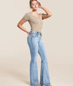 Jeans|Bottoms | Rock Revival Roxanne Universal Flare Stretch Jean Roxanne NF202