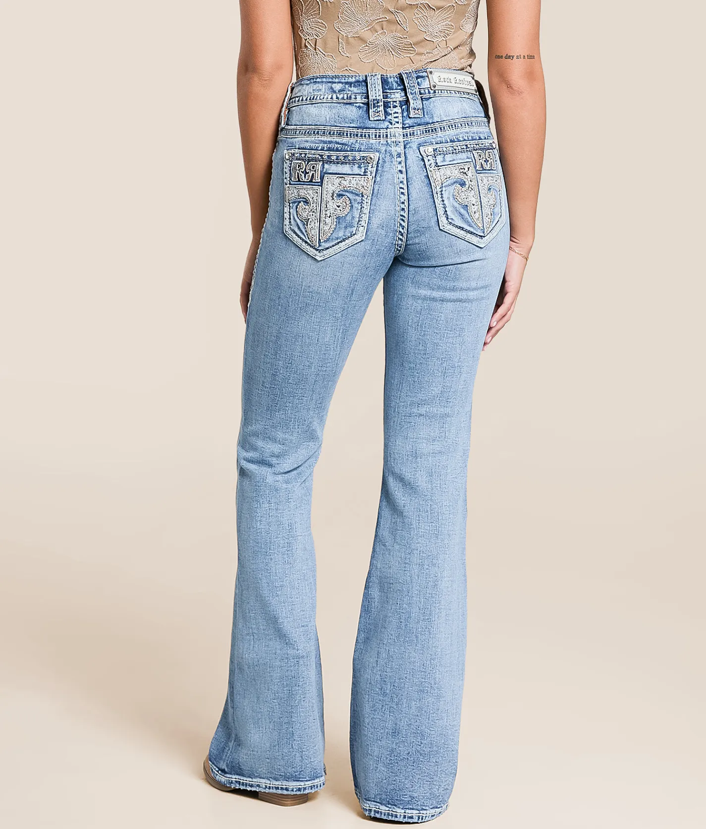 Jeans|Bottoms | Rock Revival Roxanne Universal Flare Stretch Jean Roxanne NF202