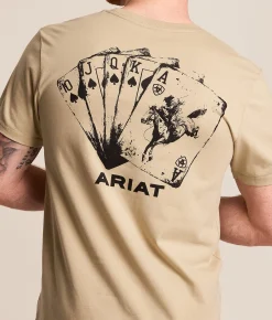 Tops|Graphic T-Shirts | Ariat Royal Flushed T-Shirt Trenchcoat