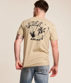 Tops|Graphic T-Shirts | Ariat Royal Flushed T-Shirt Trenchcoat