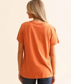 Tops | Wrangler® Run Free T-Shirt Rust