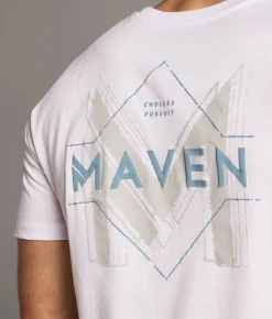 Maven Co-op Ruptured T-Shirt White Best