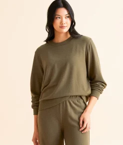 Tops | Z Supply Russel Cozy Pullover Grape Leaf