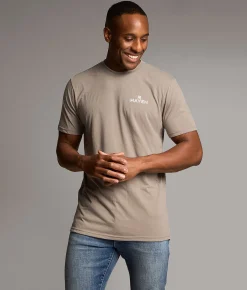 Maven Co-op Rustic Badge II T-Shirt Morning Dove Hot
