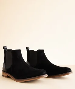 Outpost Makers Ryan Leather Chelsea Boot Black