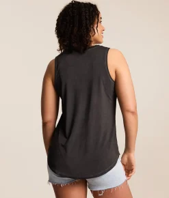 Tops | White Crow Ryan Strappy Tank Top Black