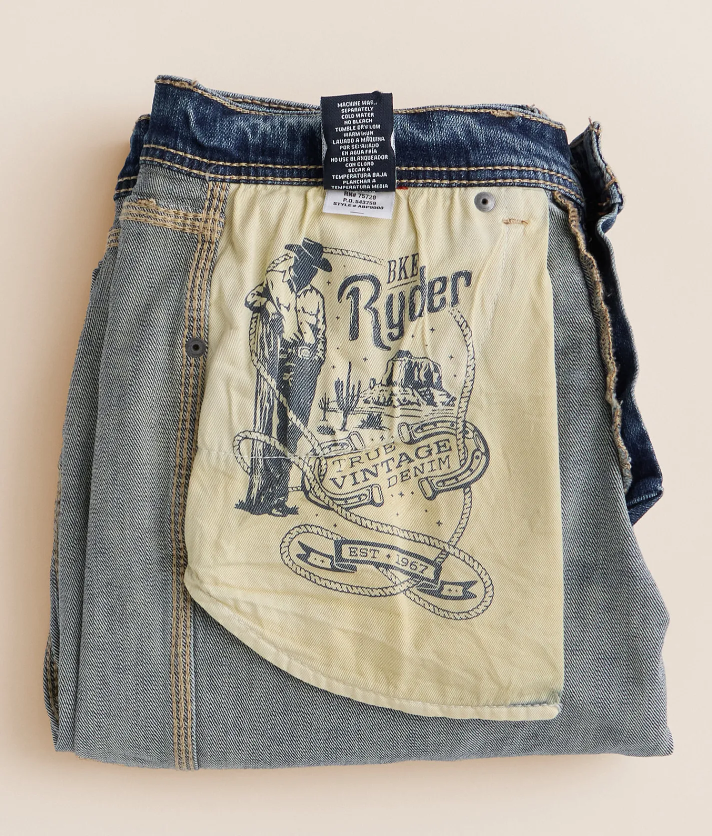 Jeans | BKE Ryder Stretch Jean Howdy