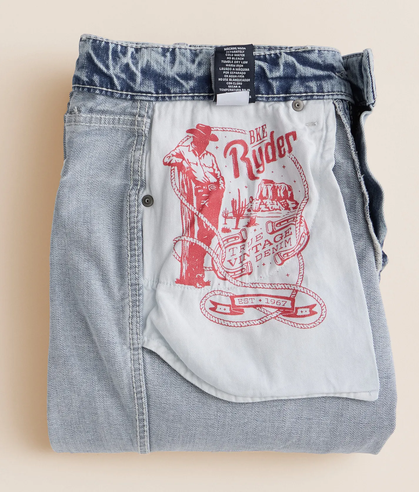 BKE Ryder Stretch Jean Yeehaw New