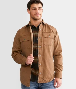 Coats & Jackets | Dakota Grizzly Ryker Canvas Shacket Buck