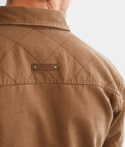 Coats & Jackets | Dakota Grizzly Ryker Canvas Shacket Buck