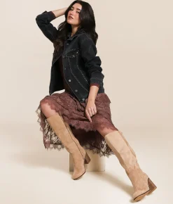 Shoes | Mia Sabrena Tall Boot Maple