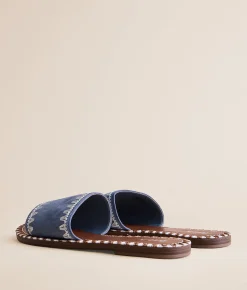 Shoes | Mia Sabrinnah Whipstitch Sandal Denim