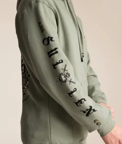 Sullen Sacred Hooded Sweatshirt Sea Grass Clearance