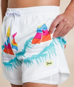 Duvin Sailing Volley Swim Trunks Antique