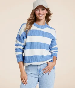 Tops | Z Supply Sailor Boyfriend Sweater Blue River