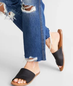 Shoes | Salt+Umber Sedona Leather Slide Sandal Bone