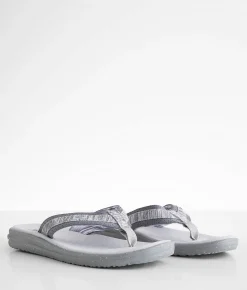 Shoes | HEYDUDE™ Sami H2O Perforated Flip Grey