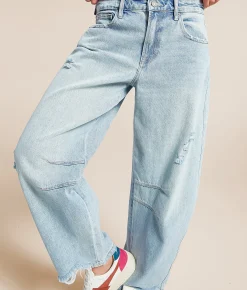 HIDDEN Sammie Barrel Jean Vintage Hot