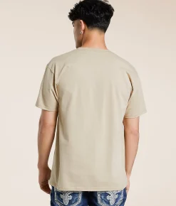 Rock Revival Samuel T-Shirt Beige Clearance