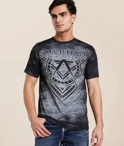 American Fighter Sandow T-Shirt Black Discount
