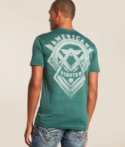 American Fighter Sandow T-Shirt Sea Pine June Bug Online