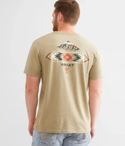 Graphic T-Shirts | Ariat San Juan Diamond T-Shirt Sage Heather