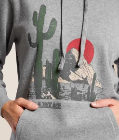 Tops | Ariat San Pedro Hooded Sweatshirt Heather Grey