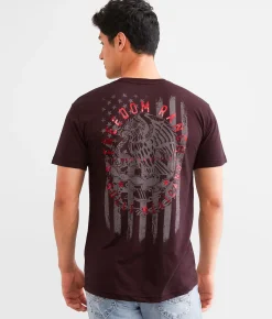 Freedom Ranch Santa Ana T-Shirt Jester Red Black New