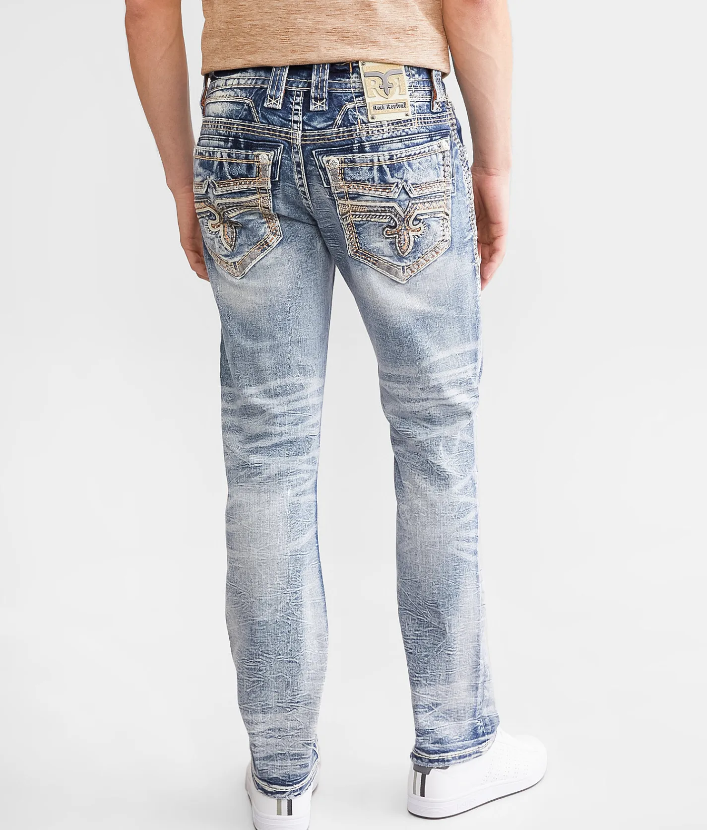 Rock Revival Jeans|Bottoms | Rock Revival Santiago Slim Straight Stretch Jean Santiago SJ205
