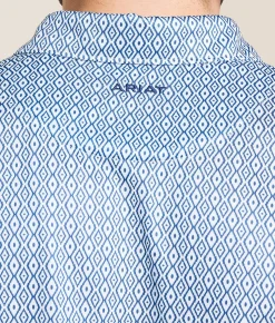 Tops | Ariat Santos Fitted ClimateTEK Polo Cream