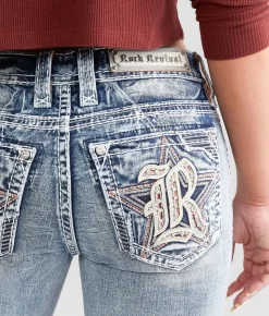 Jeans|Bottoms | Rock Revival Saoirse Easy Boot Stretch Jean Saoirse E207